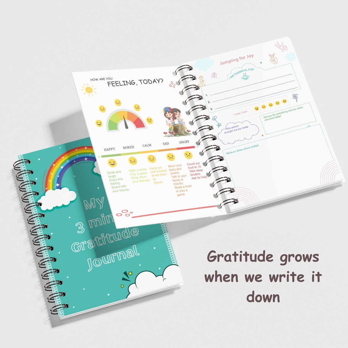 My 3 Minutes Gratitude Journal for Kids – A Fun Way to Build Gratitude & Positivity