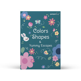 Shapes and Yummy Escapes: Smart Learning Book for Toddlers | Exciting Concepts for Curious Little Minds | Activity Book for Ages 1 to 5 Years Old