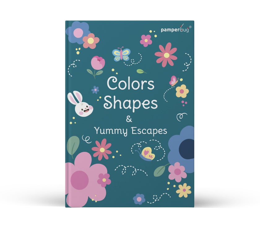 Shapes and Yummy Escapes: Smart Learning Book for Toddlers | Exciting Concepts for Curious Little Minds | Activity Book for Ages 1 to 5 Years Old