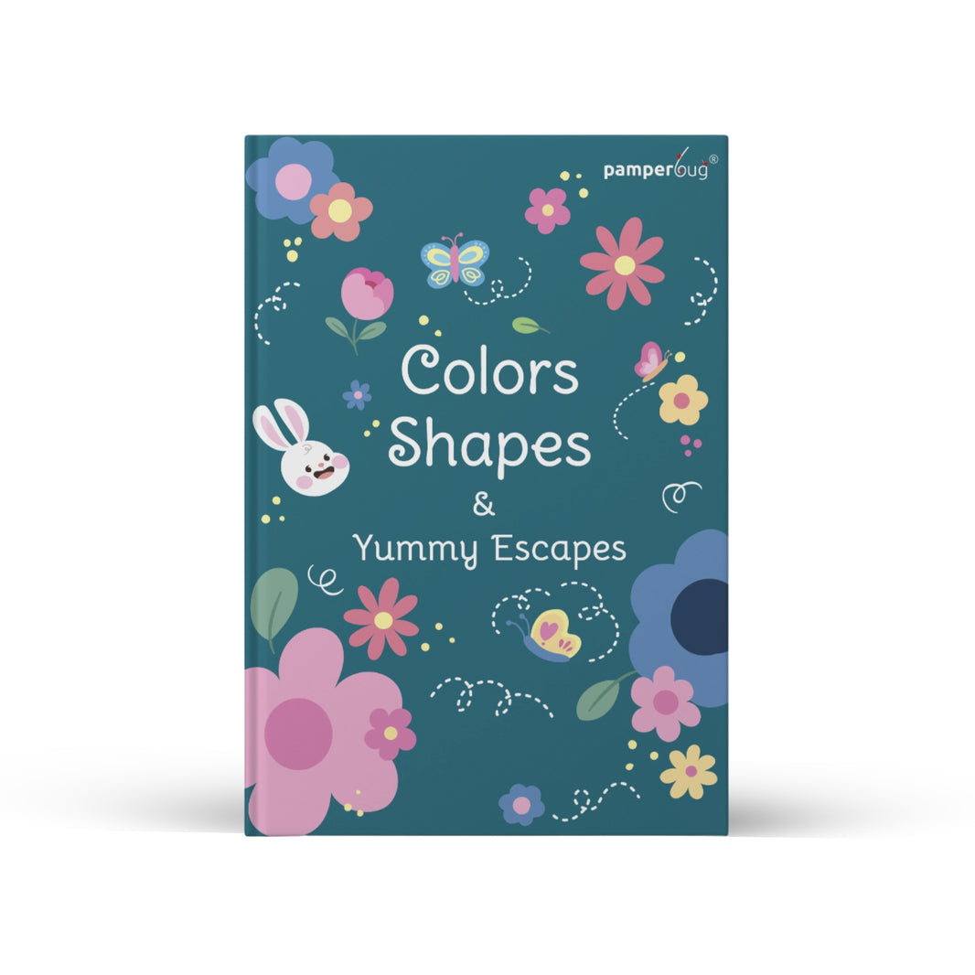 Shapes and Yummy Escapes: Smart Learning Book for Toddlers | Exciting Concepts for Curious Little Minds | Activity Book for Ages 1 to 5 Years Old
