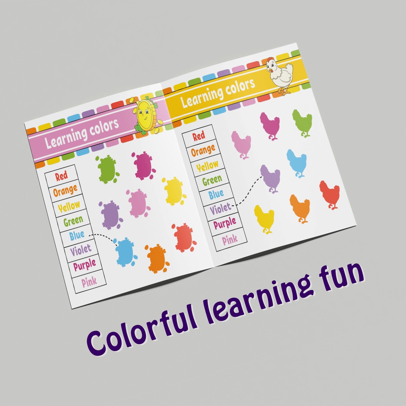 Shapes and Yummy Escapes: Smart Learning Book for Toddlers | Exciting Concepts for Curious Little Minds | Activity Book for Ages 1 to 5 Years Old