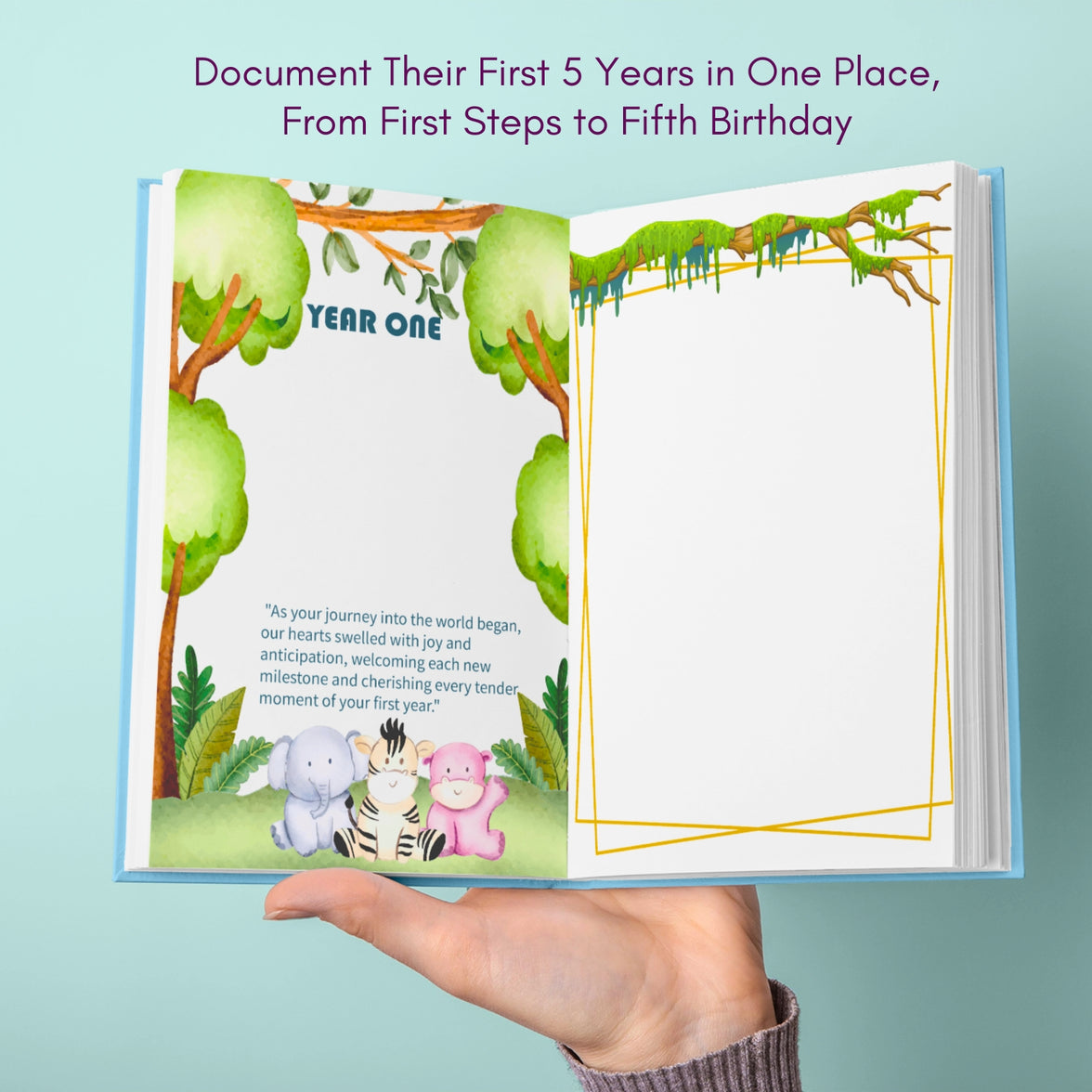 FLUTTERBUG Tales of the Five Years | The Ultimate Baby Keepsake Book