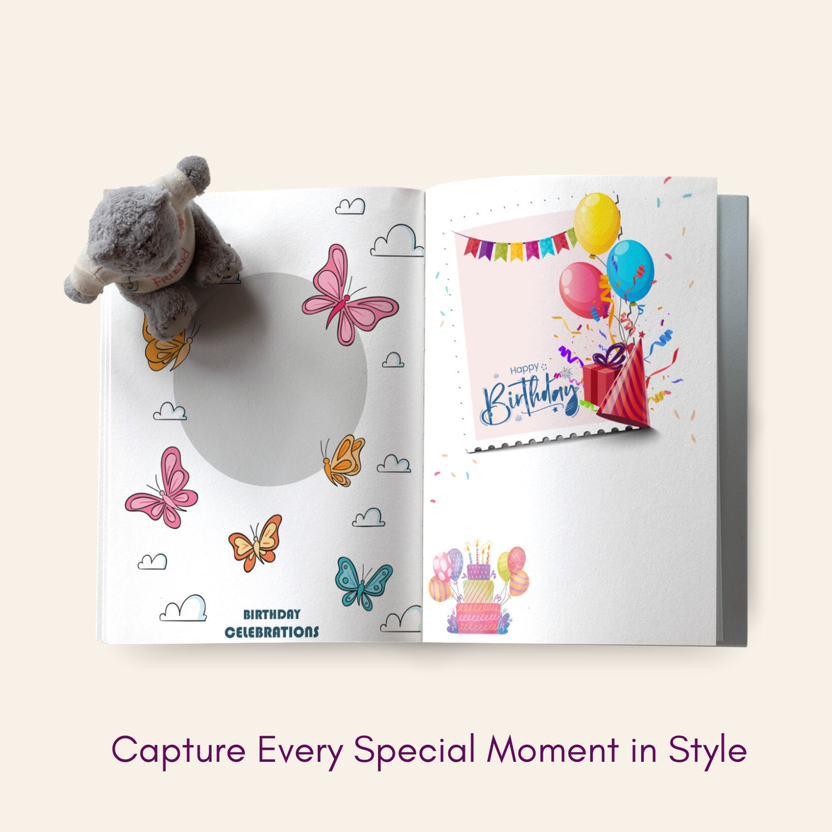 FLUTTERBUG Tales of the Five Years | The Ultimate Baby Keepsake Book