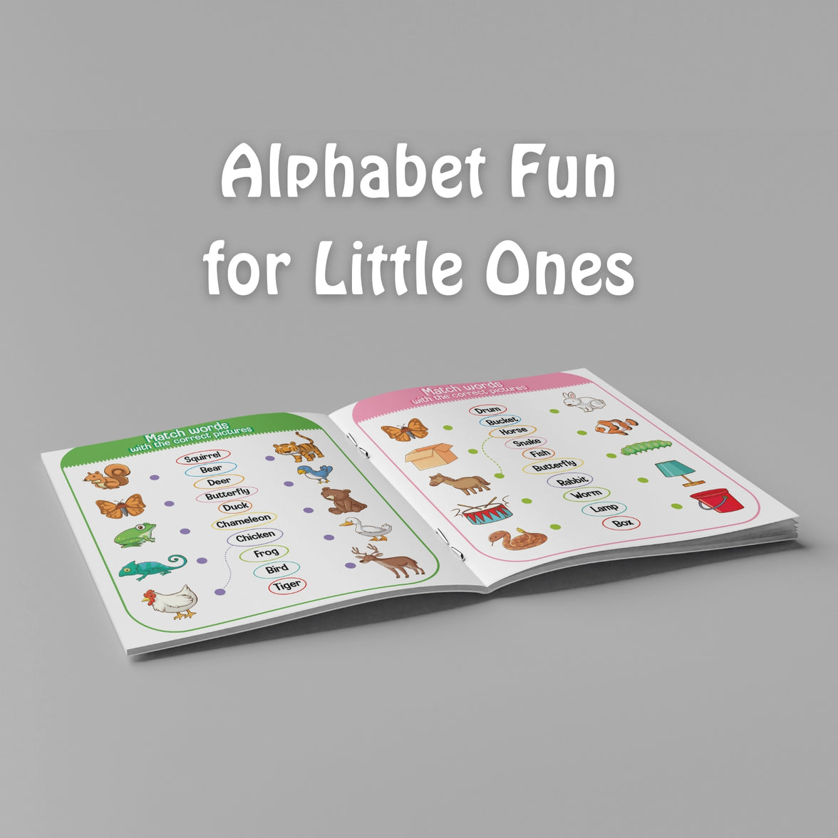 From Apples to Zigzags: A to Z Tracing and Coloring Book for Toddlers and Kids Ages 1–5 | Alphabet Activity Workbook for Preschool and Kindergarten Learning