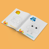 Trace & Color: Fun Preschool Activity Book for Toddlers Ages 1–5 | Tracing, Coloring, Mazes & Fine Motor Skill Development