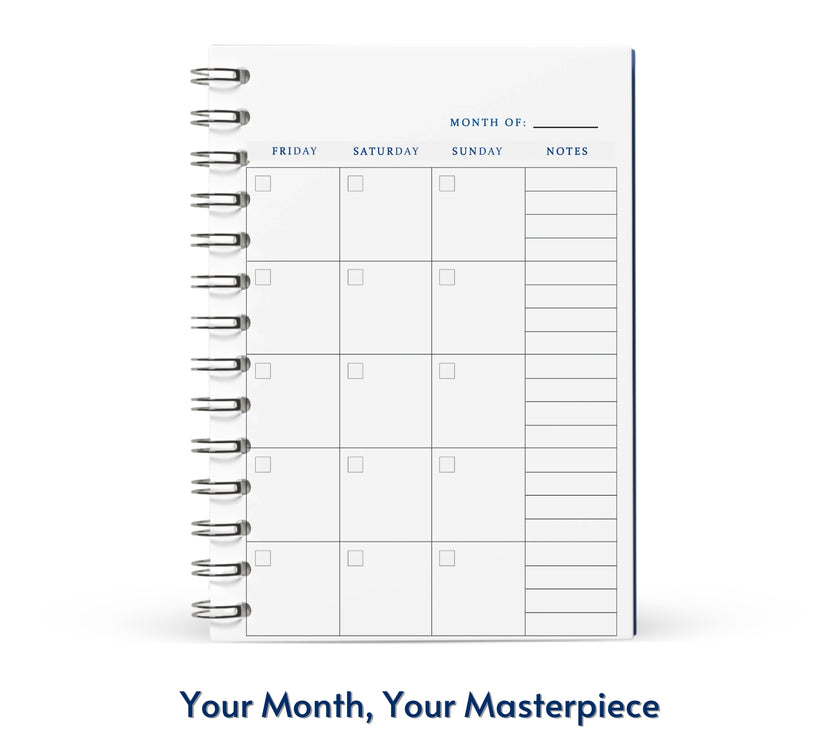 Dream Big, Start Small: 4-Month Undated Planner for Busy Professionals