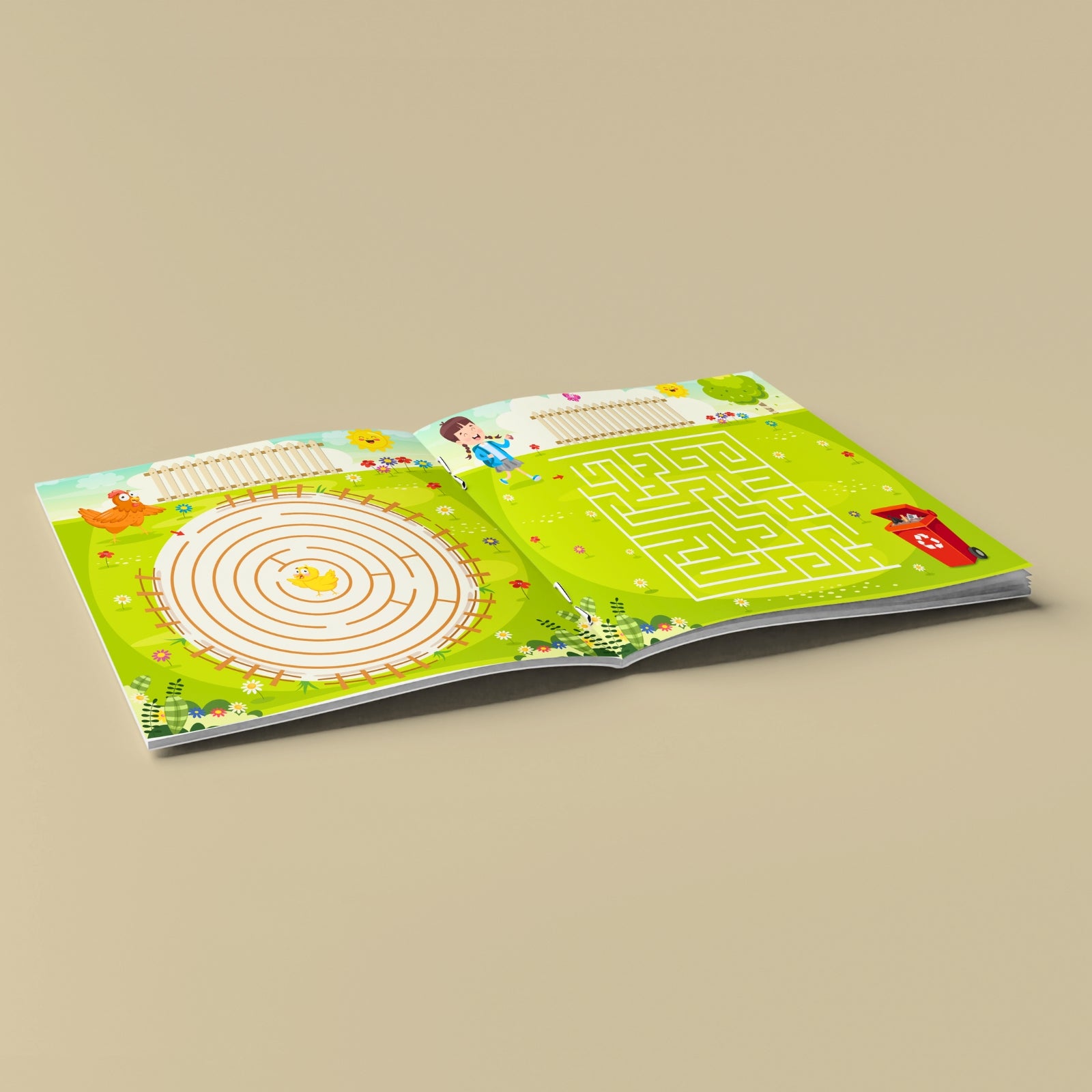 Trace & Color: Fun Preschool Activity Book for Toddlers Ages 1–5 | Tracing, Coloring, Mazes & Fine Motor Skill Development