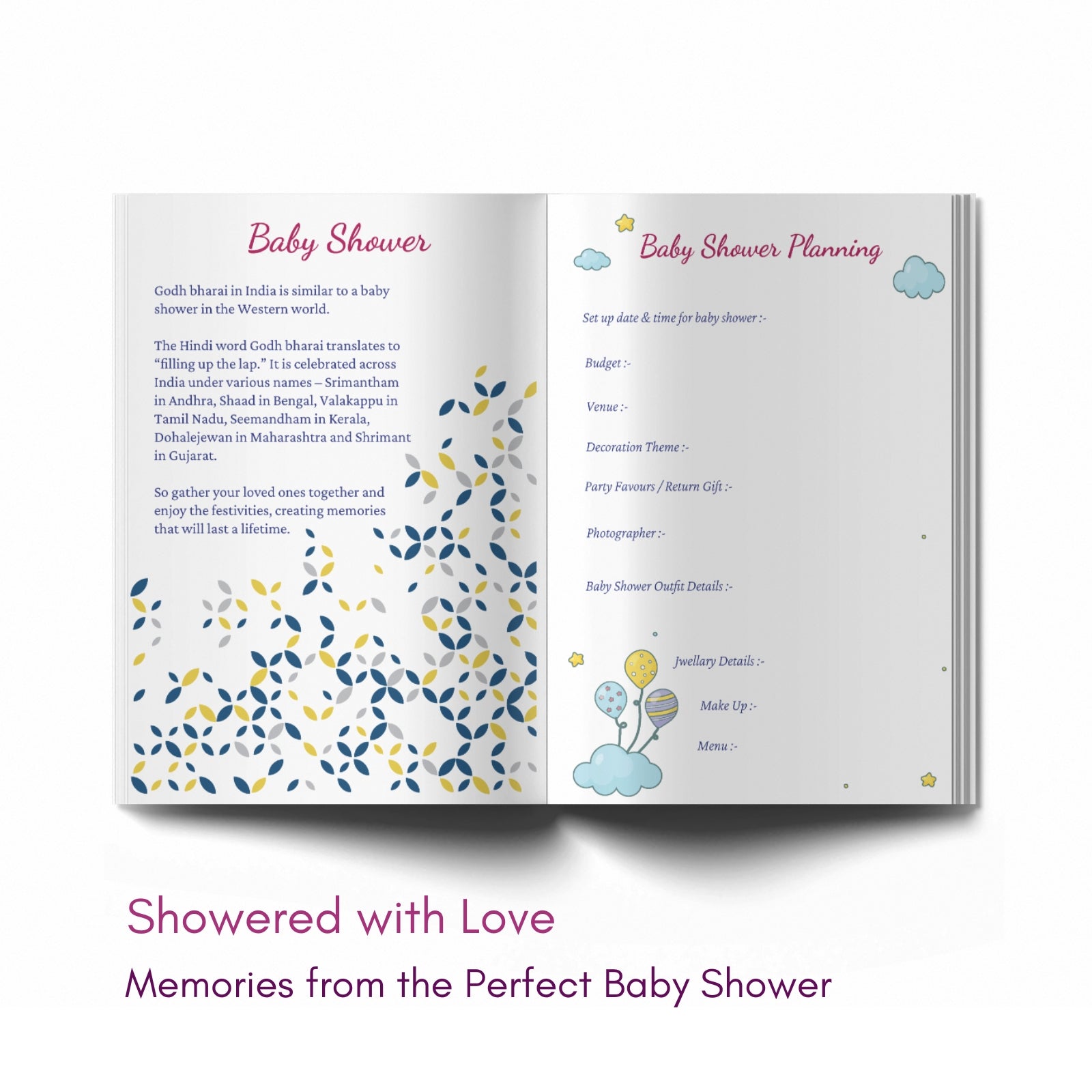 Pregnancy Journal, Nine Months Keepsake to Record Your Pregnancy Journey