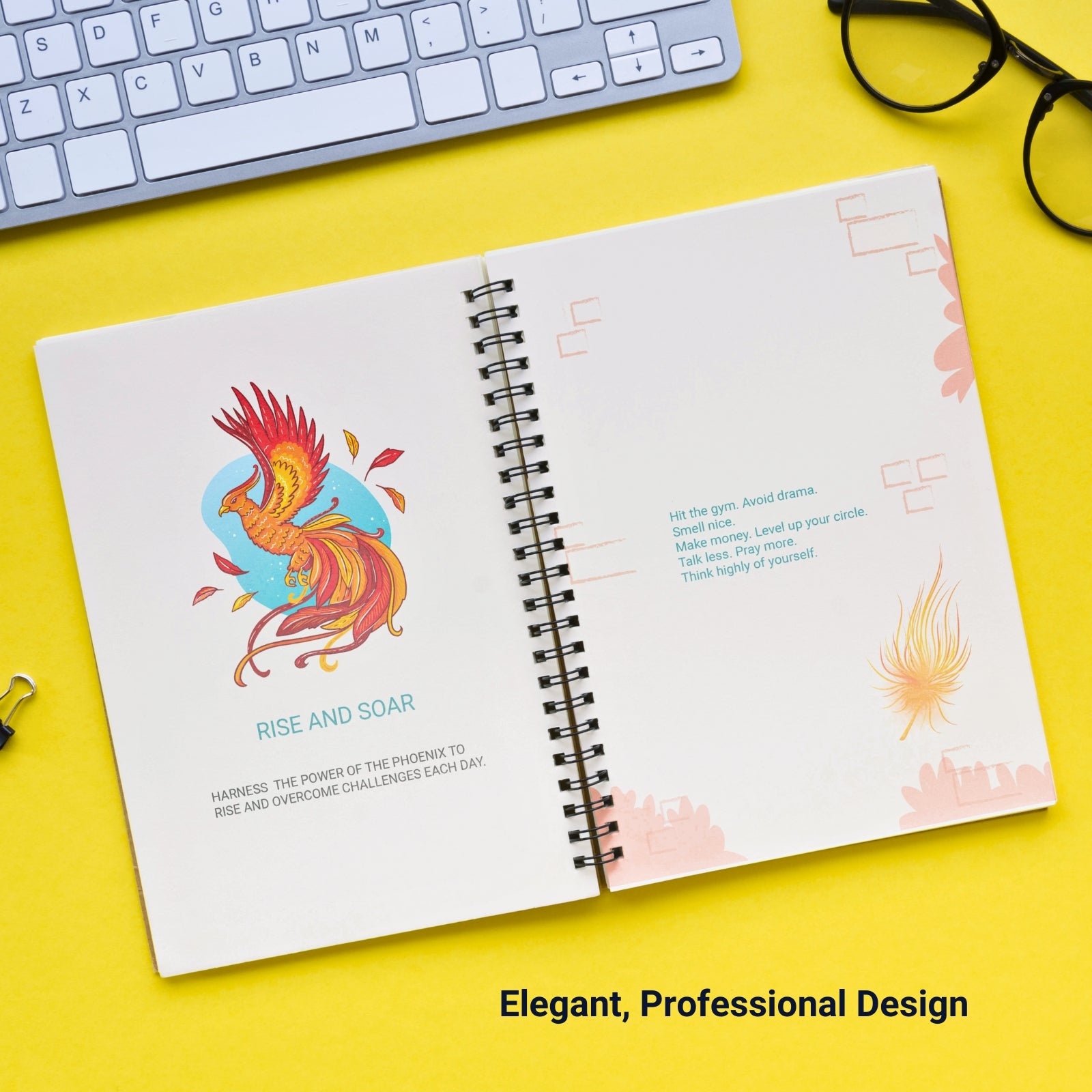 Professional Daily Planner for Young Minds to Thrive & Hustle l Achieve Career Goals, Build Your Side Hustle, and Transform Your Life