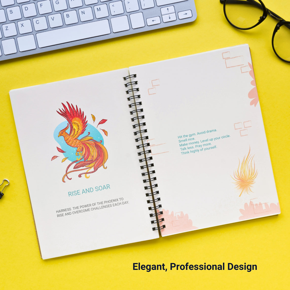 Professional Daily Planner for Young Minds to Thrive & Hustle l Achieve Career Goals, Build Your Side Hustle, and Transform Your Life