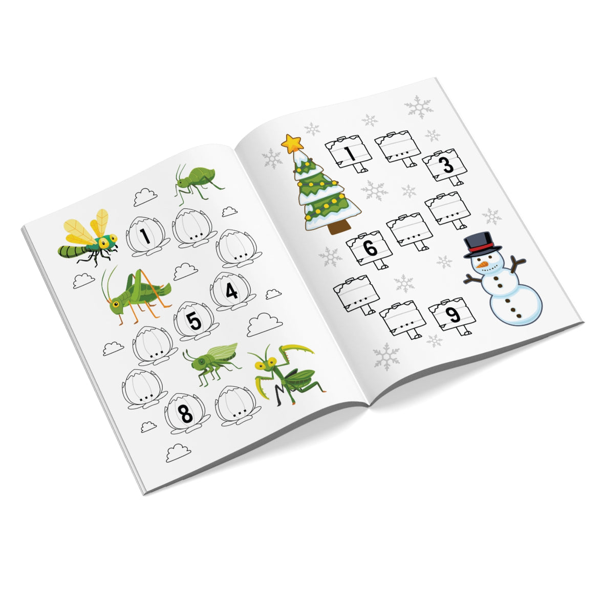 Math Time: Fun Number Tracing & Counting Book for Toddlers Ages 1–5 | Learn 1–20, Early Math, Shapes, Size Comparison & Fine Motor Skills