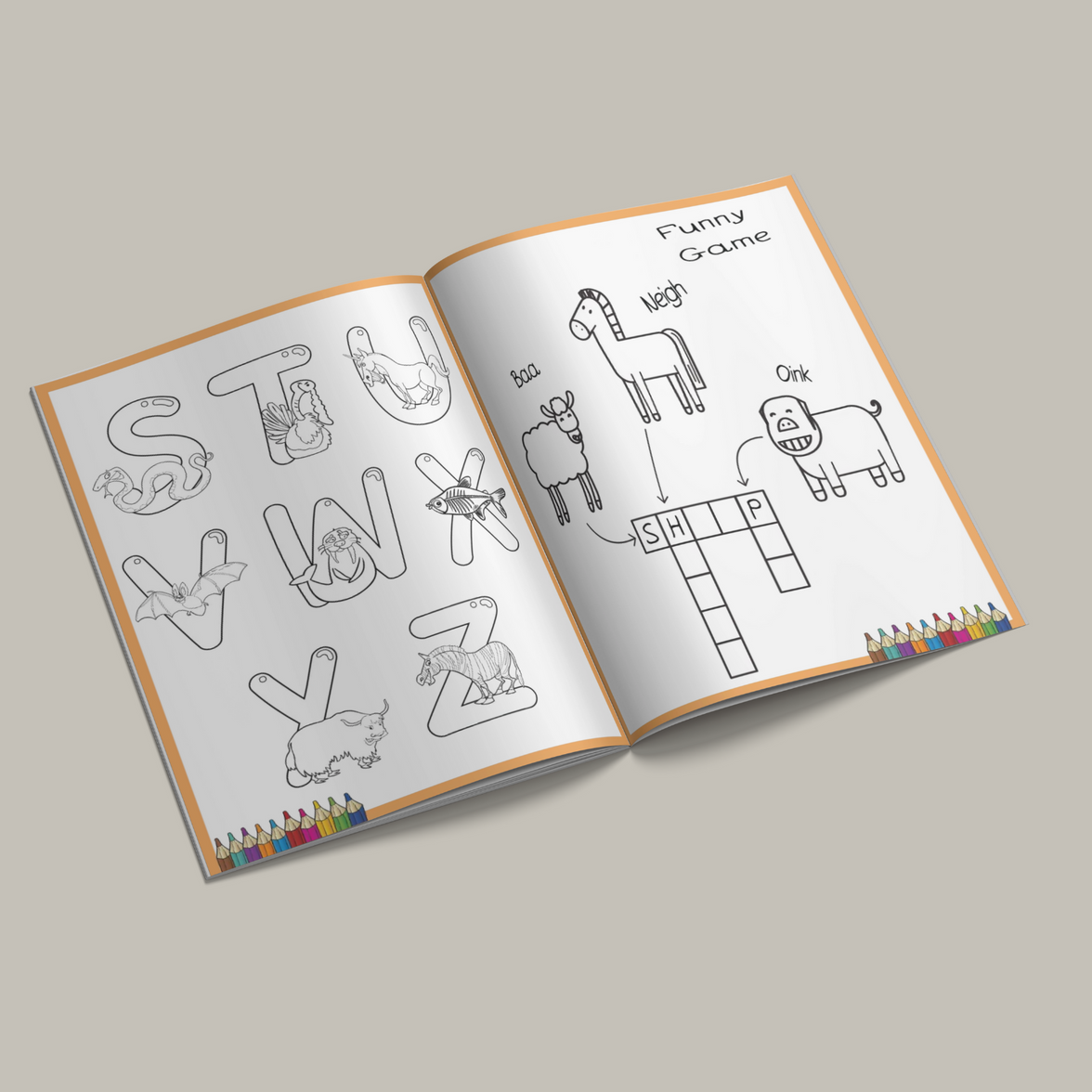 Early learning picture book set fun and educational books for kids