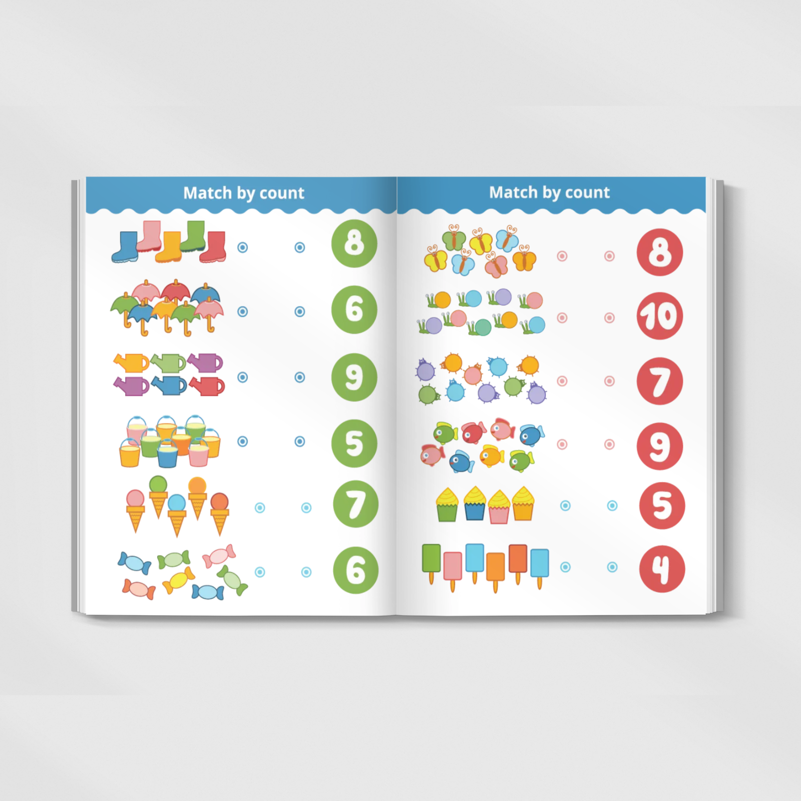 Early learning picture book set fun and educational books for kids