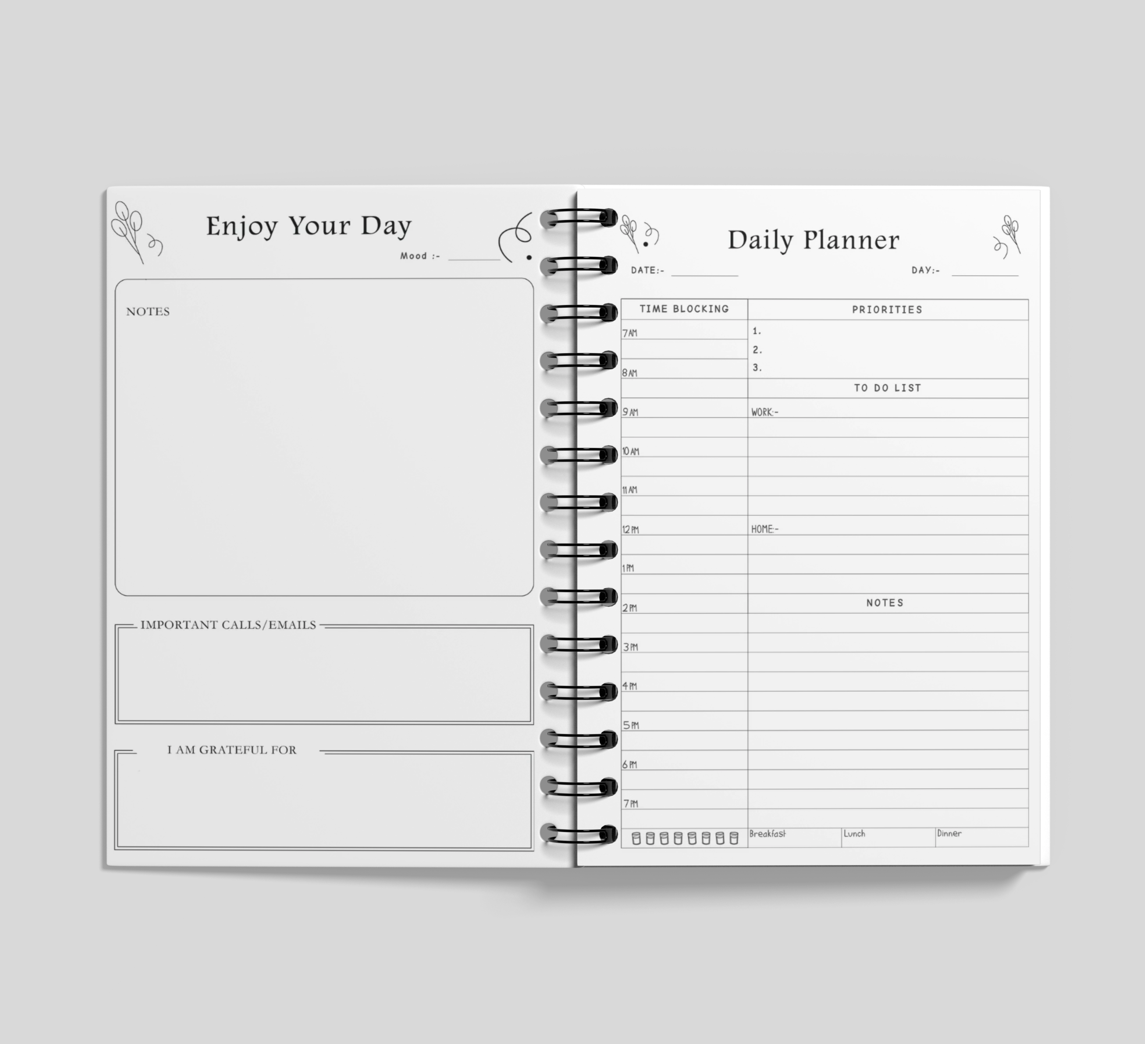 Chase Your Dream: The Ultimate Daily Planner to Achieve Your Goals