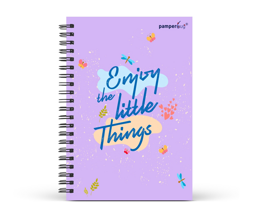 Enjoy the Little Things – Undated Yearly Journal & Weekly Planner