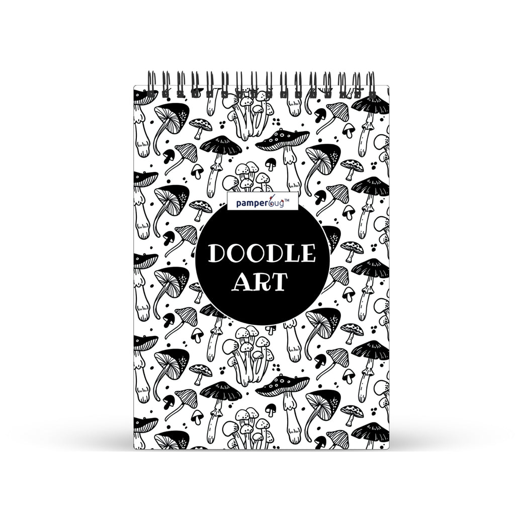 Doodlebook - Doodle Art Patterns Colouring Book