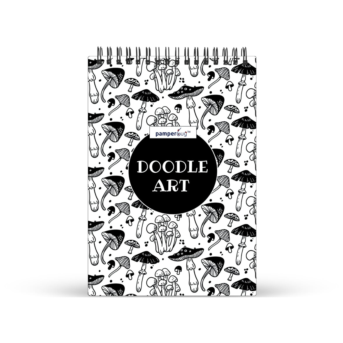 Doodlebook - Doodle Art Patterns Colouring Book